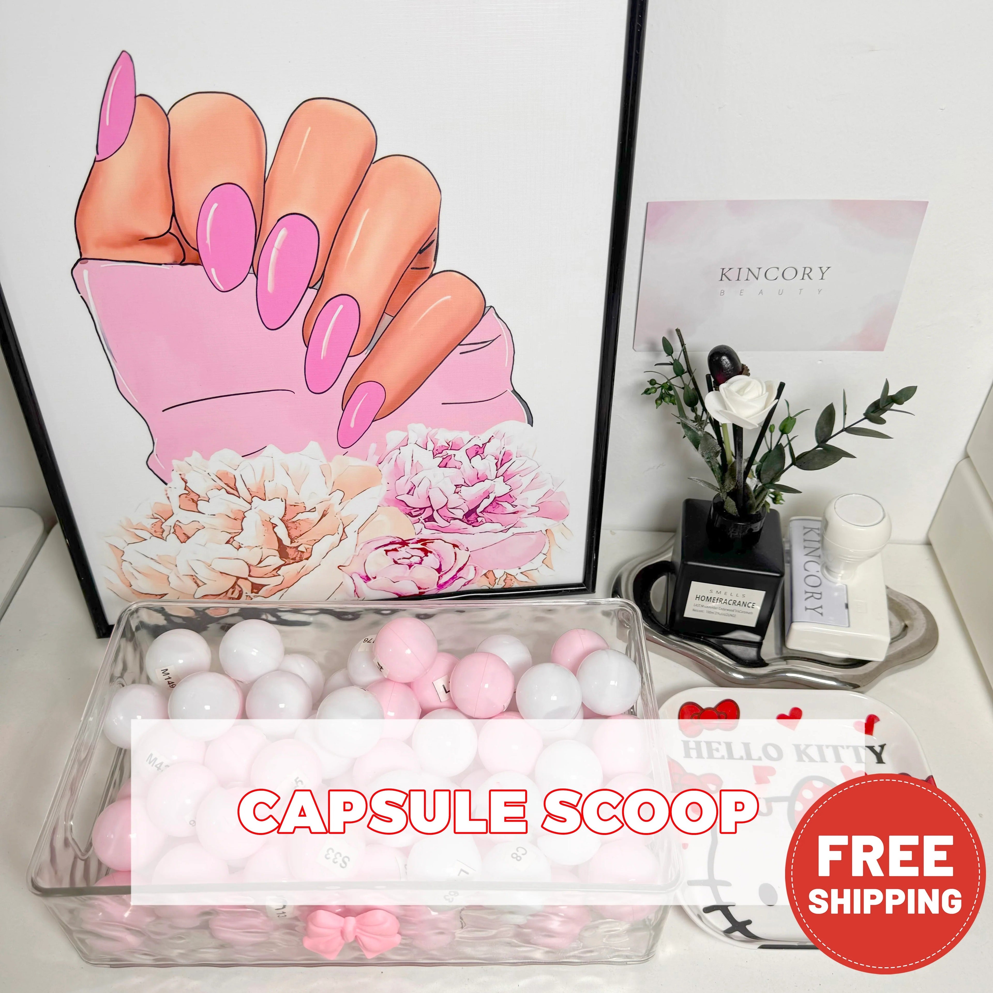 【MYSTERY SCOOP】Sanrio Ku.romi Hello Ki.tty Cinna Pocha Melo.dy Cuties Mystery Scoops Free Shipping